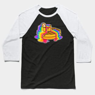 LGBT Pride Waffles - Gay Rainbow Baseball T-Shirt